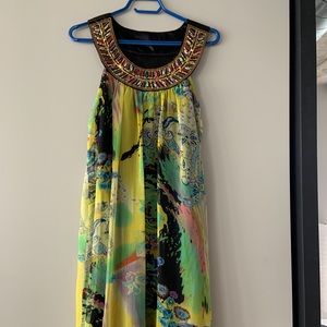 MIDI sleeveless dress